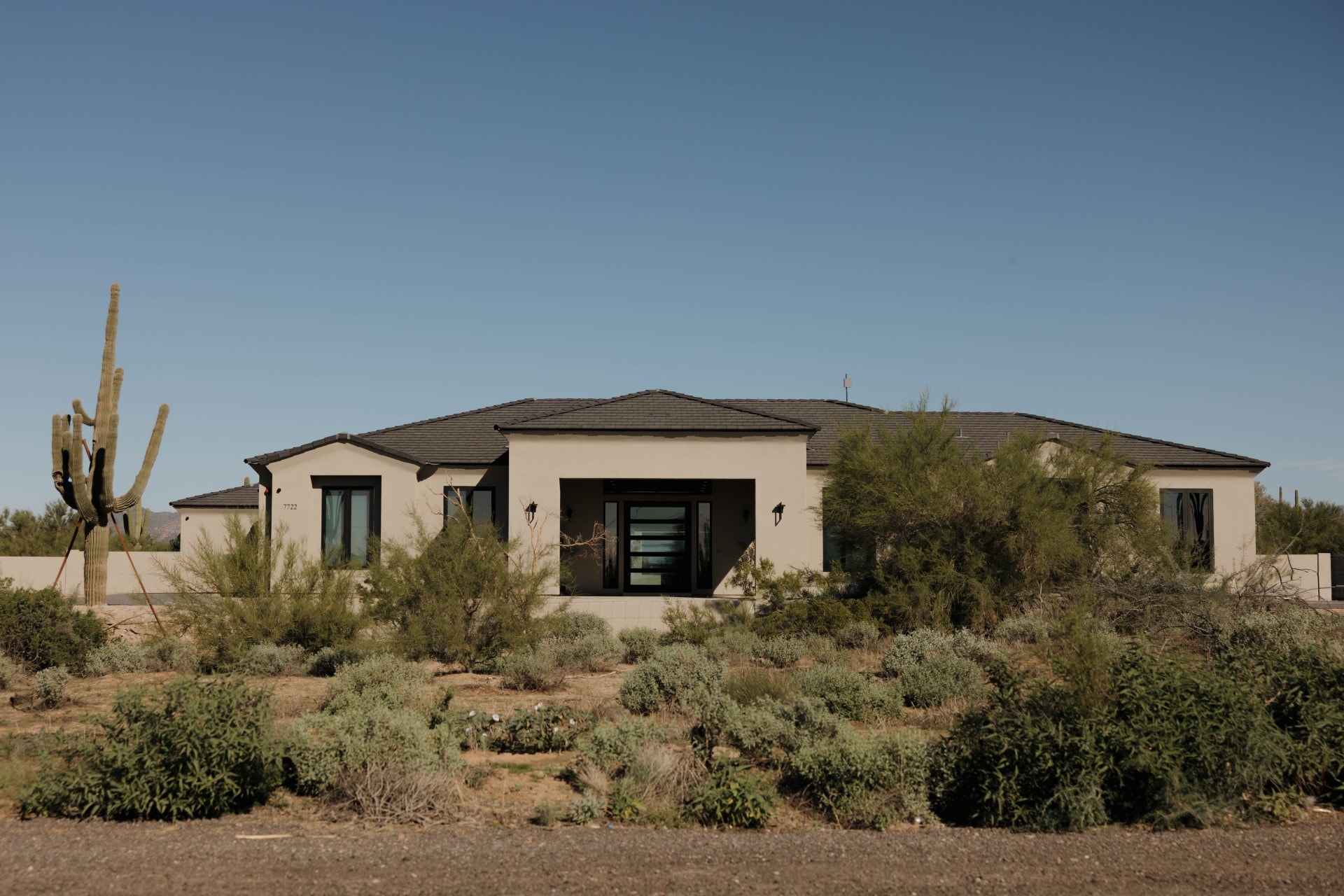 Desert Mountain front